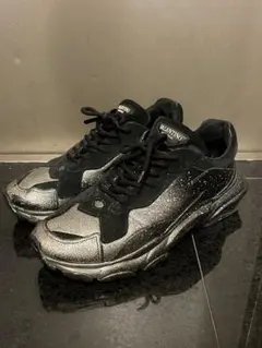 Valentino スニーカー ブラック/シルバー