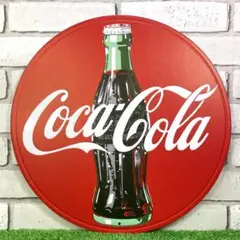 417番】コカ・コーラ CocaCola アメリカン雑貨 ガレージ ブリキ看板