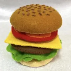 フェルトままごと・ハンバーガー