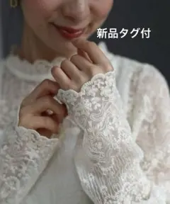 CAWAII 上手く肌を隠したい日の総レースインナーハイネックトップス