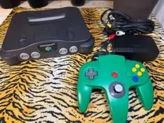 N64 本体　コントローラー グAVケーブル・ACアダプター付き 動作確認済み