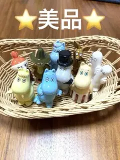 ⭐️美品⭐️Bulls社製　ムーミン　陶器　フィギュア　置物　全9種類コンプリート