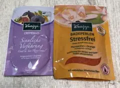 KNEIPPクナイプ バスパール マンダリンの香り＆バスミルク いちじくの香り