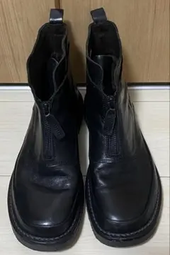 saya サヤ ブーツ フロントジップ クレープソール