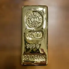 金色の貯金箱　GOLD BANK