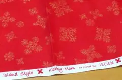 Kathy Mom キャシーマム クリスマスプリント 54×54cm ルシアン