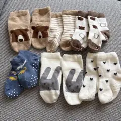 ユニクロ　ベビー靴下　9-12cm