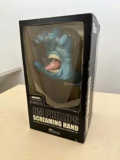 beams×ジムフィリップス　フィギュア　オールドスケート　スクリーミングハンド Jim Philips x Beams x Medicom Toy Screaming Leg Figure