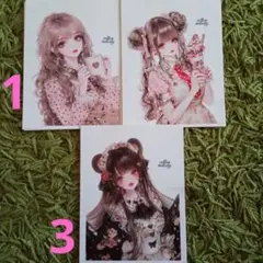 cotton melody様 人物 ステッカー 1セット バラ売り可