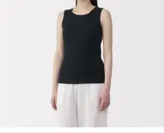 無印良品 コットンストレッチリブブラタンクトップ Mサイズ