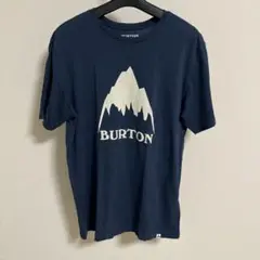 バートン　Tシャツ　メンズ　ビッグロゴ　ネイビー　スノーボード