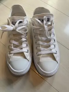 美品CONVERSE ALL STAR ホワイト ローカット
