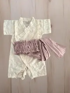 petit main 刺繍入り着物 80cm