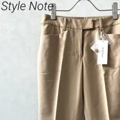 【新品タグ付き】Style Note スラックス センタープレス ポケット付き