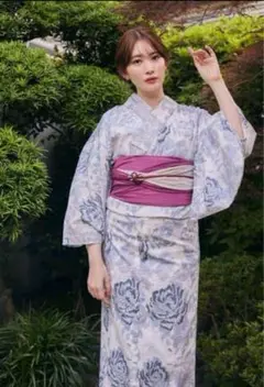 herlipto 浴衣 Karin 未使用、新品 新品未使用】herlipto/浴衣 Karin - rose / F
