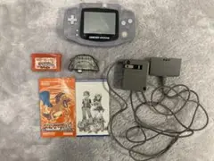 ゲームボーイアドバンス GBA 本体 ポケモンファイアレッド セット