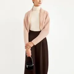 FOXEY 42370 ニットボレロ クレセント
