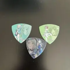 大和麻弥　氷川紗夜　青葉モカ　ギターピック