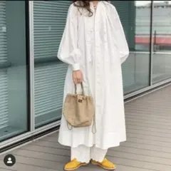 ユーロギャザーワンピース　BEAMS BOY