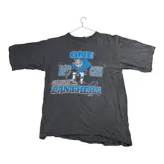 Lサイズ【90s カロライナ・パンサーズ Tシャツ】古着/AM77-02