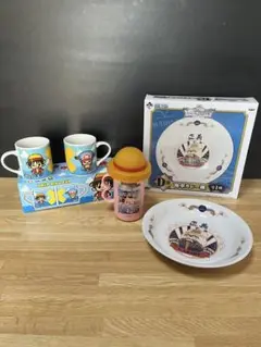 《未使用》ワンピース ONE PIECE マグカップ お皿　セット