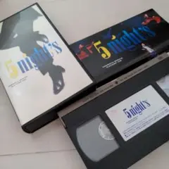 少年隊♪PLAYZONE1998年『5 night's 』VHSビデオテープ