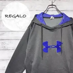 アンダーアーマー 刺繍デカロゴ スウェット パーカー