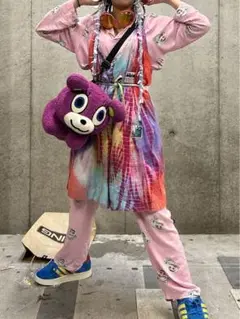 しんちゃんパジャマセットアップ着画あり