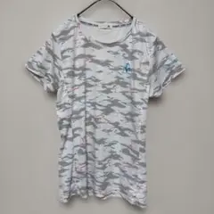 ルコック　le coq sportif テニス Tシャツ 迷彩柄　Mサイズ