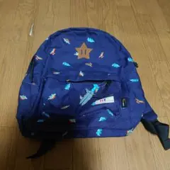 恐竜柄 ネイビー リュック