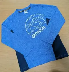 美品★アウトドアロゴ 長袖カットソー 140