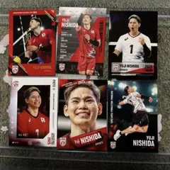 西田有志 サイン入りスペシャルカード レギュラーコンプ