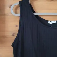 CINEMA CLUB　カップ付タンクトップ【 L 】ブラック　新品　未使用