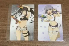 デート・ア・ライブ　カード　2点セット 狂三　澪