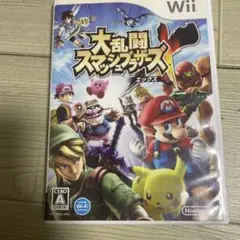 大乱闘スマッシュブラザーズ X スマブラ　大乱闘　wii 説明書なし　x
