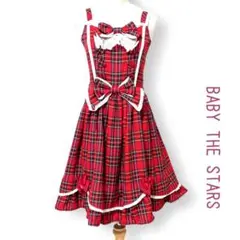 BABY THE STARS SHINE BRIGHTタータンチェックワンピース