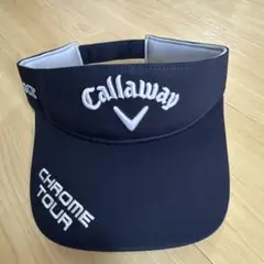 新品未使用☆Callaway バイザー ネイビー
