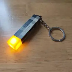 マインクラフト 松明 トーチ LEDキーホルダー Minecraft