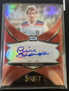 フィル・トンプソン サイン入りカード PANINI SELECT FIFA