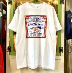 オリジナル Tシャツ Buttwiser M バドワイザー Budweiser