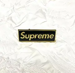 新品 Supreme Box Logo Pin ピン ピンバッジ 黒 a