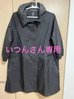 ユニクロ ライトブロックテックコート(ブラック、レディースXXL)