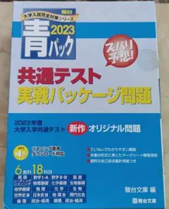 2023 駿台 青パック 共通テスト 実戦パッケージ問題