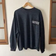 SEESEE × URBS 別注 L/S Tee ボーダーT