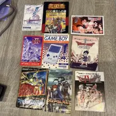 ゲーム説明書セット（ファミコン・ゲームボーイ）
