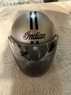 インディアン Indian Motorcycle ジェットヘルメット ブラック インディアンモーターサイクル ジェットヘルメット（サン