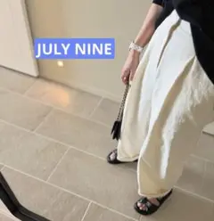 maeさま専用　ジュライ ナイン ベージュチノパン　フリーサイズ SAINT M×××××× - SM-YS1-0000-070 / WIDE PANTS / CHINO / BEIGE