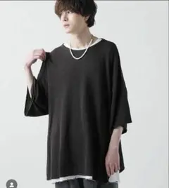 【OPENING ACT】 サマーニットTシャツ×リアルダメージタンクトップ