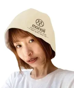 クリーム色 Mサイズ 洗える サウナハット 国産 サウナキャップ サウナ 帽子
