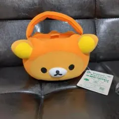 リラックマ♥顔型ぬいぐるみ小物入れハロウィンバージョン